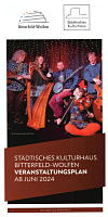 Flyer Kulturhaus Wolfen 2/2024