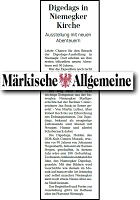 Märkische Allgemeine 16.10.2025