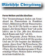 Märkische Oderzeitung 25.4.2025