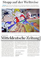 Mitteldeutsche Zeitung 8.11.2022
