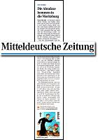 Mitteldeutsche Zeitung 27.7.2016