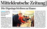 Mitteldeutsche Zeitung 27.8.2020