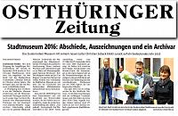 Ostthüringer Zeitung 6.1.2017