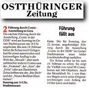 Ostthüringer Zeitung 19.1.2017