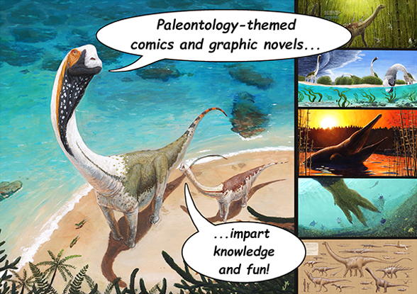 Paleontology-themed comics and graphic novels