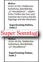 SuperSonntag Köthen/Dessau 5.11.2022