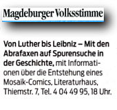 Magdeburger Volksstimme 10.5.2017